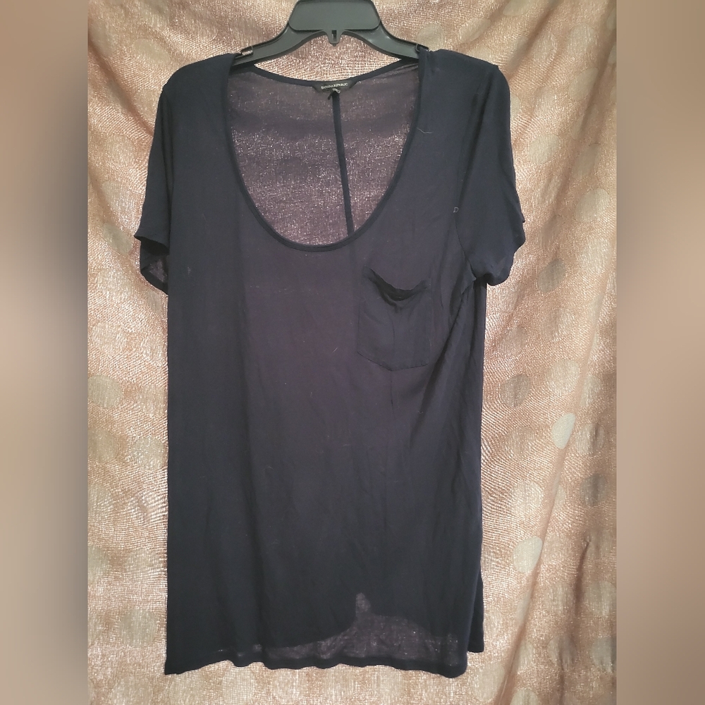 Banana Republic Navy Blue Top